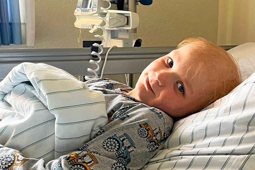 Der sechsjährige Max: Der Junge hat Leukämie und hofft auf eine Knochenmarkspende.