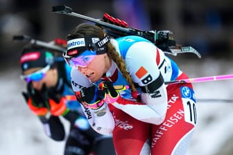 Lena Häcki-Groß: Die Biathletin ist seit 2014 im Weltcup am Start.