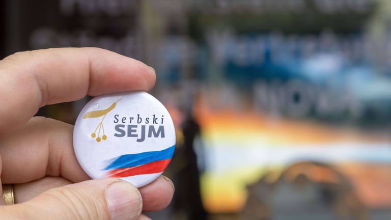 Einweihung der Ständigen Vertretung des Serbski Sejm