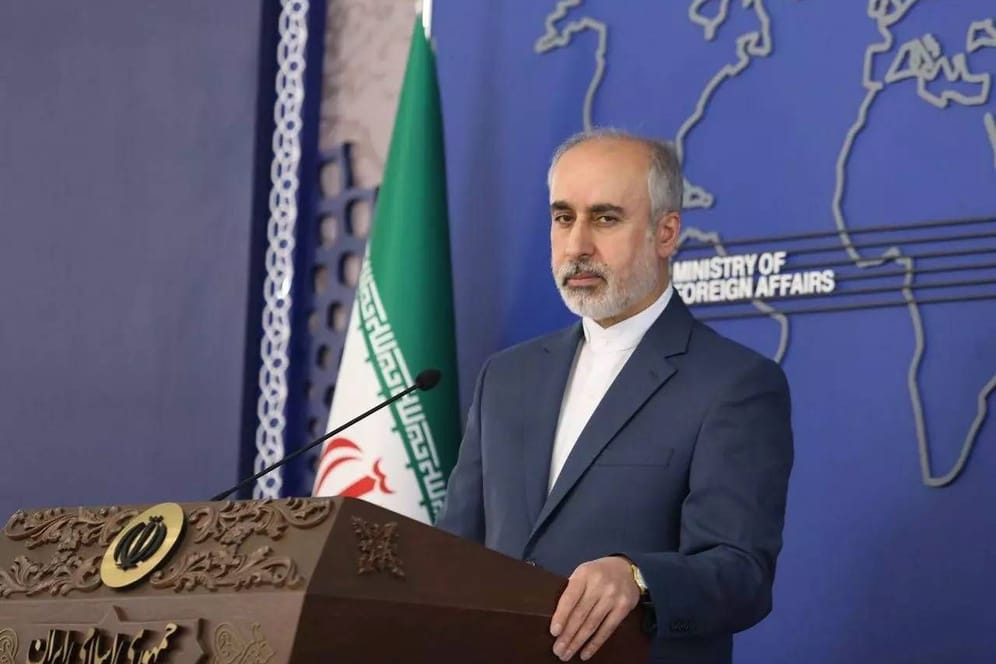 Nasser Kanani: Der Sprecher des iranischen Außenministeriums verurteilt die US-Luftangriffe in Syrien.
