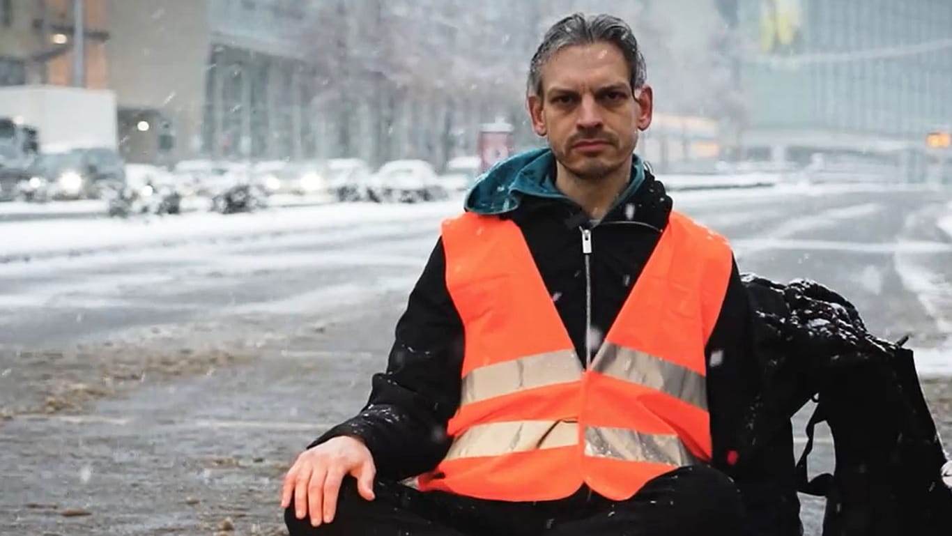 Innerhalb eines Jahres wurde Christian Bläul zu Sachsens bekanntestem Klimaaktivisten: Dabei wollte er nie im Mittelpunkt stehen, sagt er in einer TV-Dokumentation.