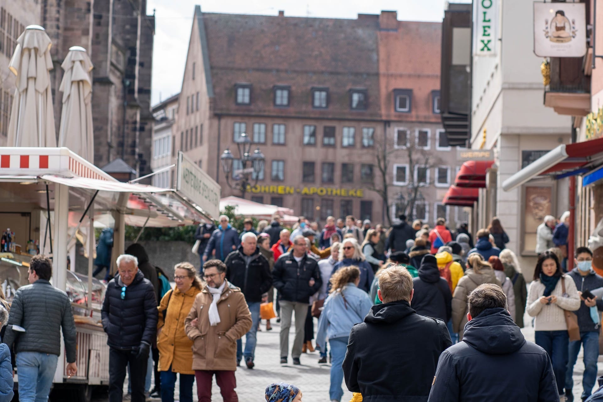 Treiben in der Innenstadt: Wie bewegt man sich in Nürnberg künftig fort?