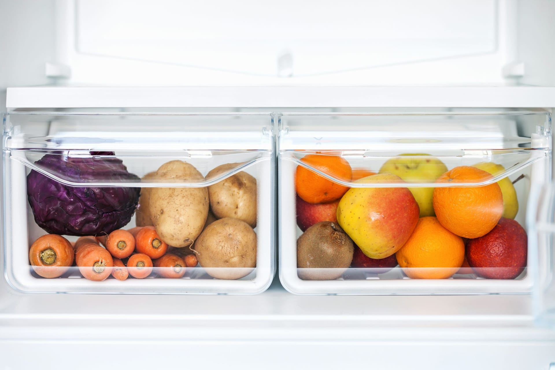 Kartoffeln im Kühlschrank lagern: Gekochte Kartoffeln sind etwa vier Tage haltbar.