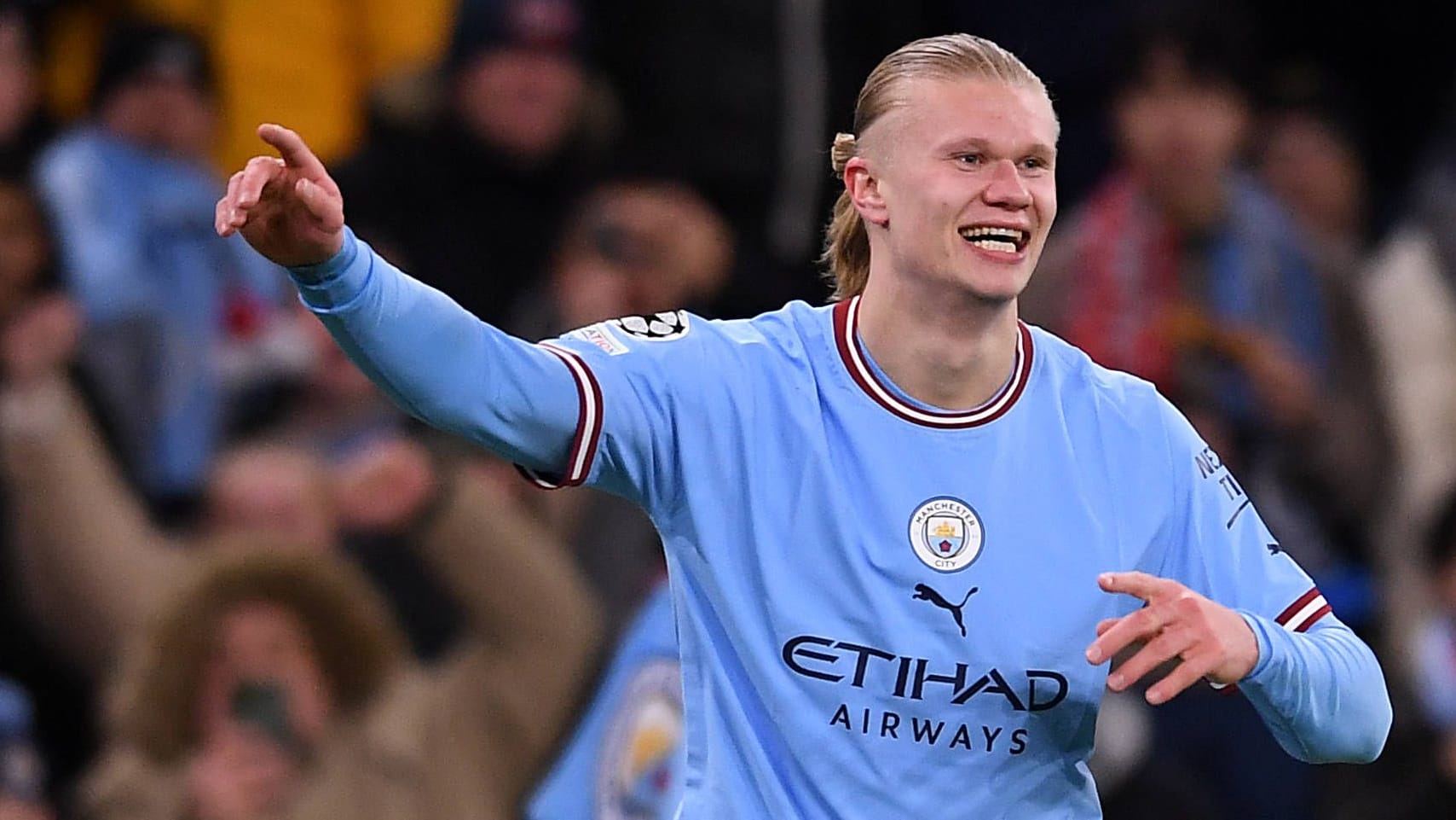 Erling Haaland: Der Stürmer von Manchester City könnte bald noch mehr Geld verdienen. Erling Haaland: Der Stürmer von Manchester City könnte bald noch mehr Geld verdienen.