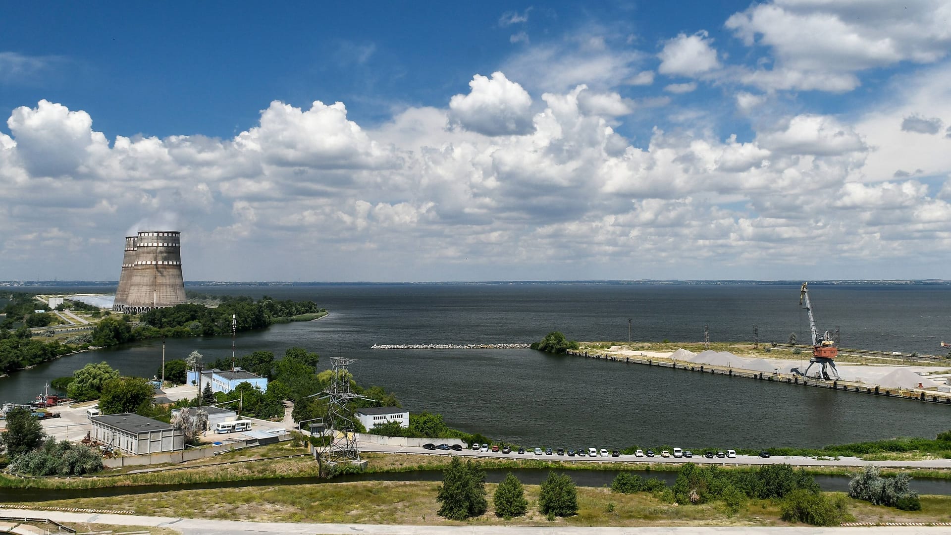 Die Region Saporischschja: Rund 16 Millionen Menschen haben in der Ukraine keinen sicheren Zugang zu sauberem Wasser.