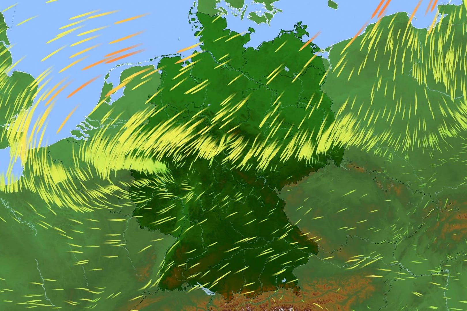 Wettertrend: Starke Sturmböen und Hochwassergefahr