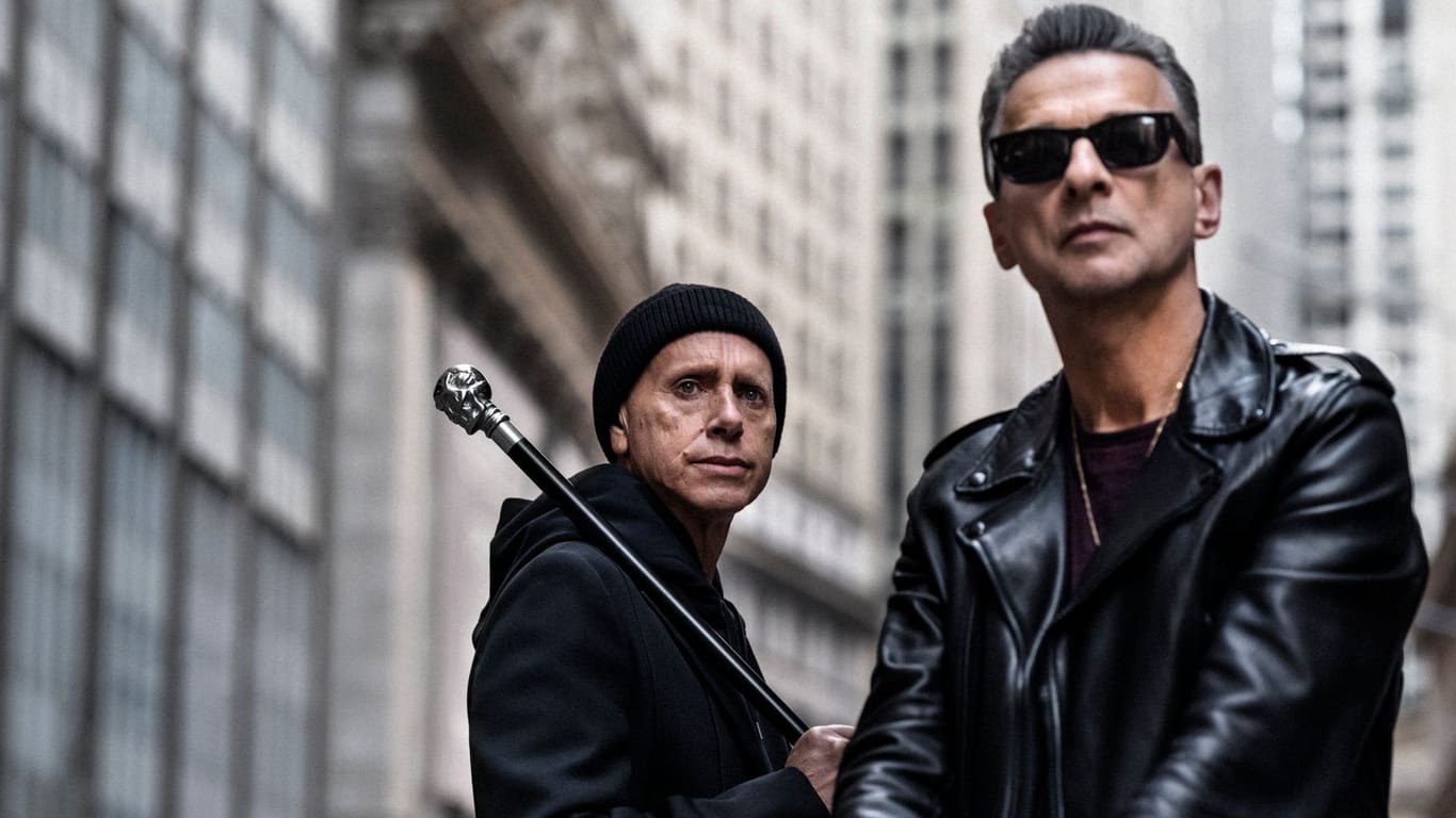 Martin Gore und Dave Gahan: Nach dem Tod von Andy Fletcher führen sie Depeche Mode als Duo fort.