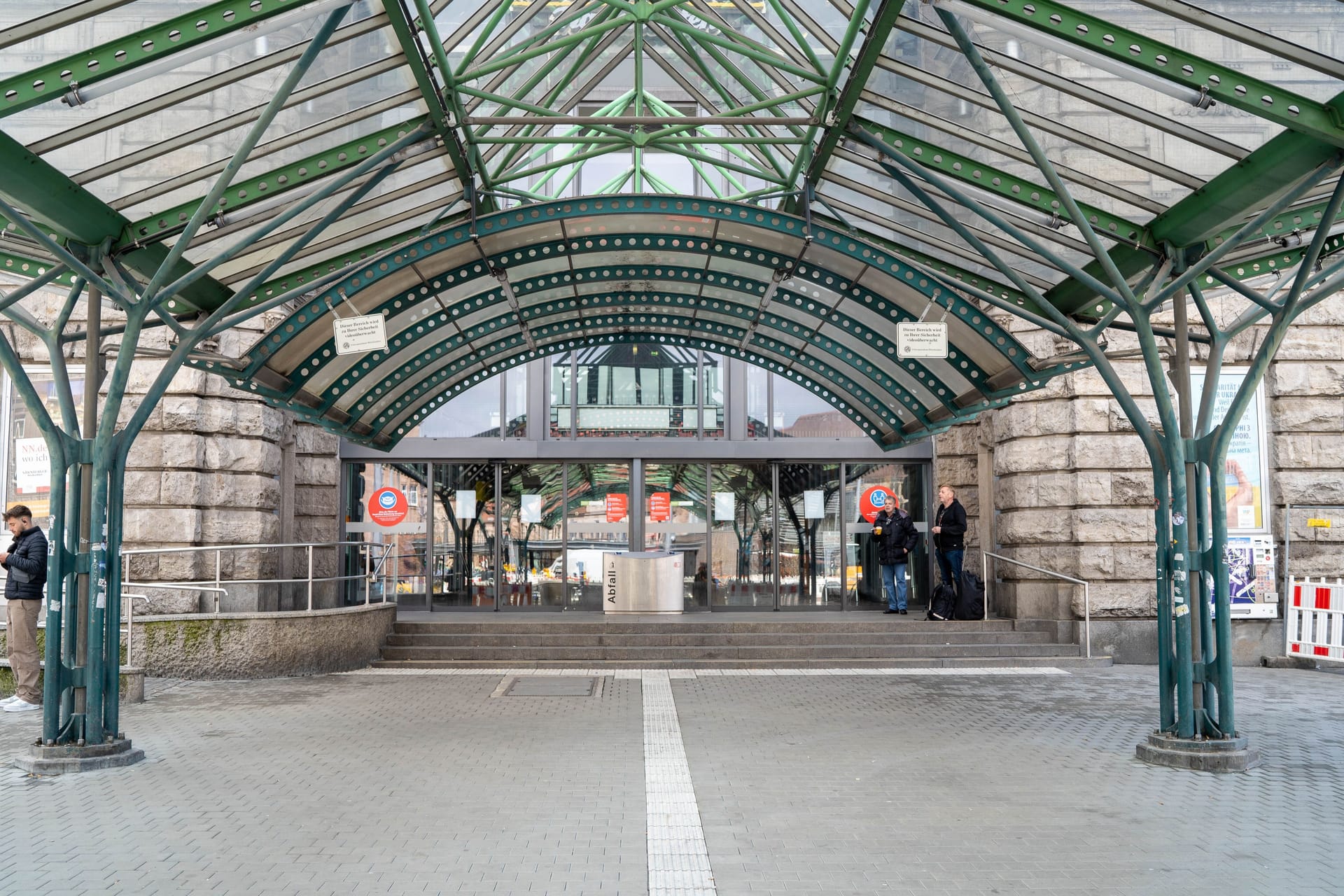 Der Hauptbahnhof in Nürnberg verzeichnet deutschlandweit mit die höchste Kriminalität.