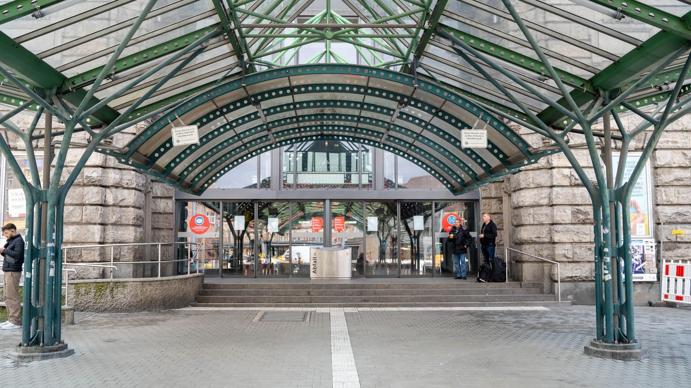 Der Hauptbahnhof in Nürnberg verzeichnet deutschlandweit mit die höchste Kriminalität.