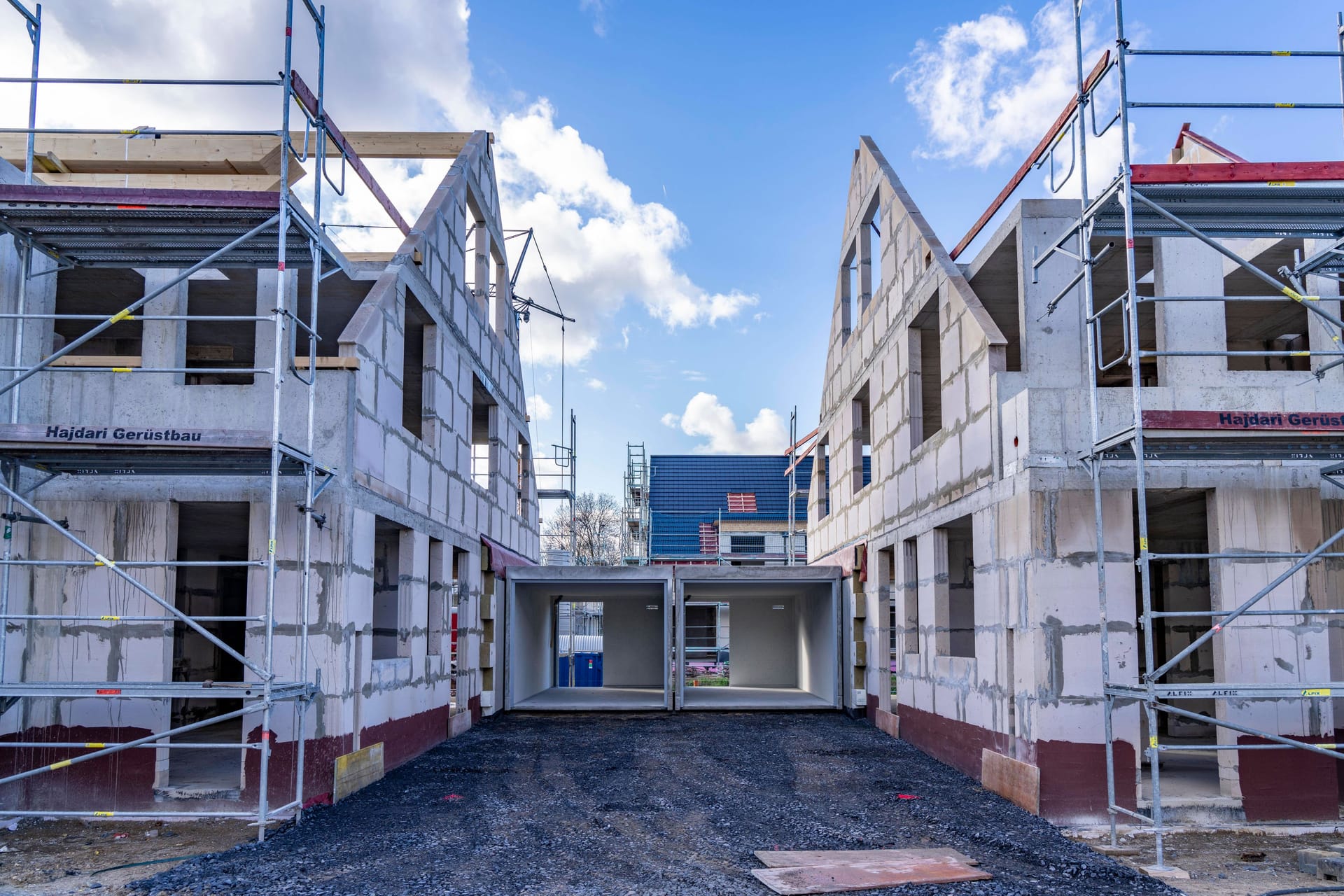 Neubau: Besonders in der Baubranche sind die Unternehmensgründungen zurückgegangen. Neubau: Besonders in der Baubranche sind die Unternehmensgründungen zurückgegangen.