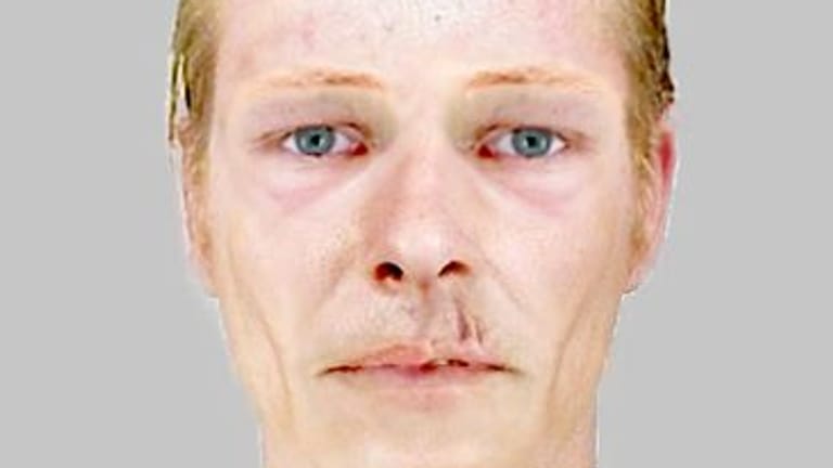 Der "Mann mit Zopf": Mit diesem Phantombild sucht die Polizei bis heute nach dem Täter.