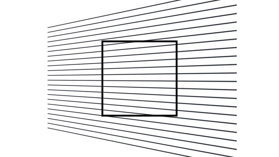 Optische Täuschung: Welche Form sehen Sie?