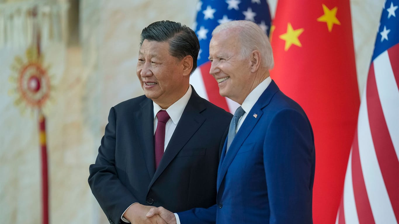 Joe Biden und Xi Jinping: Die USA wollen Chinas Aufstieg aufhalten.