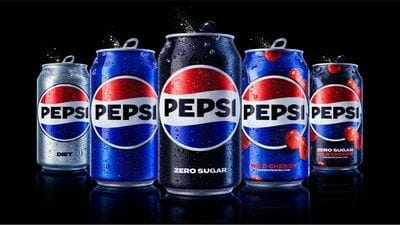 Das neue Design der Pepsi-Dosen: Es steht für mehr Lebendigkeit, so das Unternehmen.