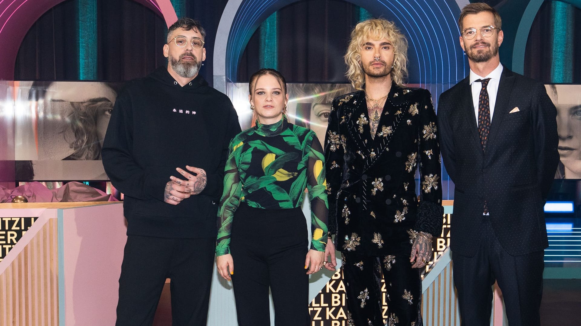 "Wer stiehlt mir die Show": Sido; Jasna Fritzi Bauer; Bill Kaulitz; Joko Winterscheidt