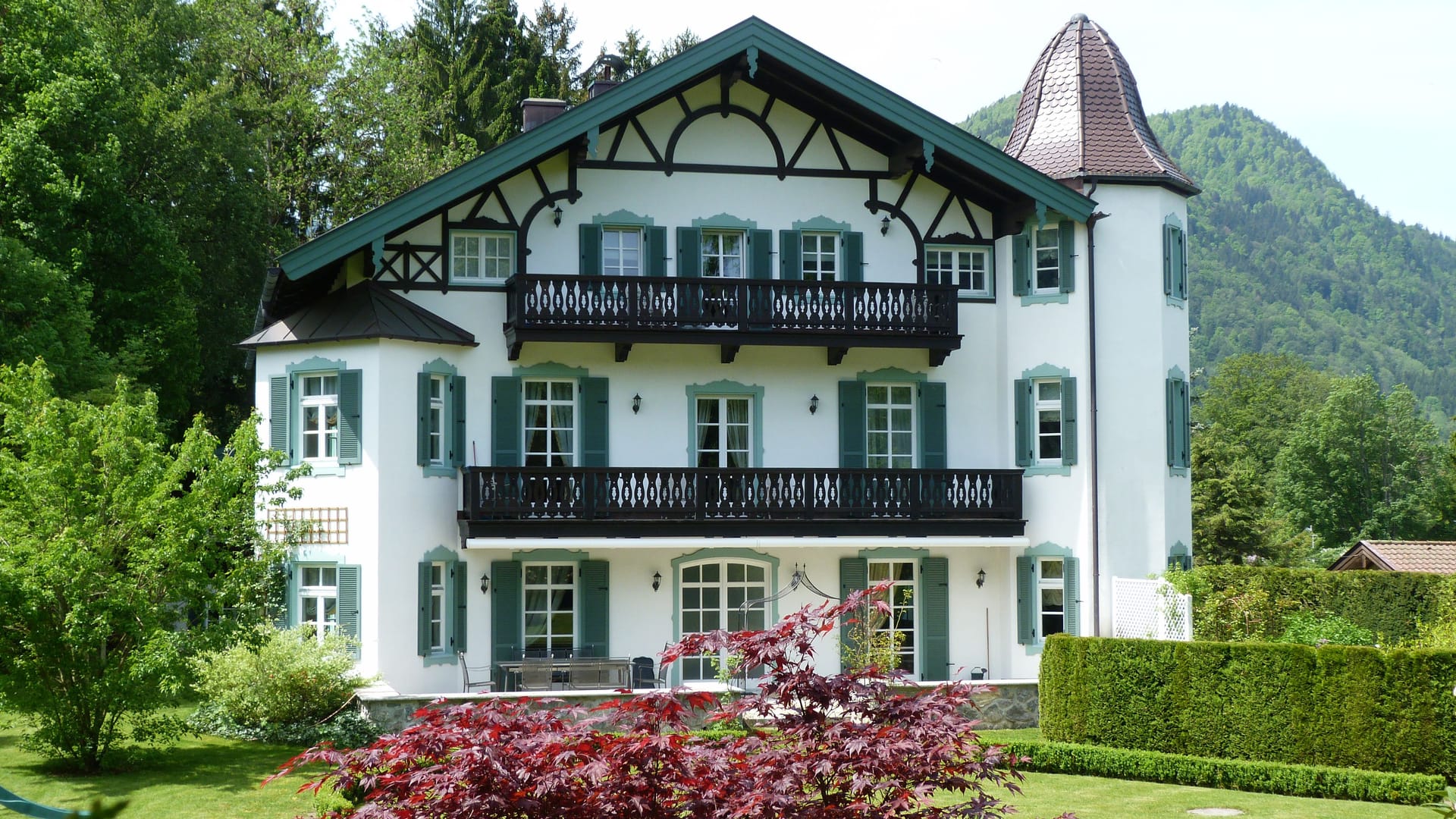 Das Hubertus-Schlössl in Rottach-Egern war einst Erholungsort für Michail Gorbatschow.