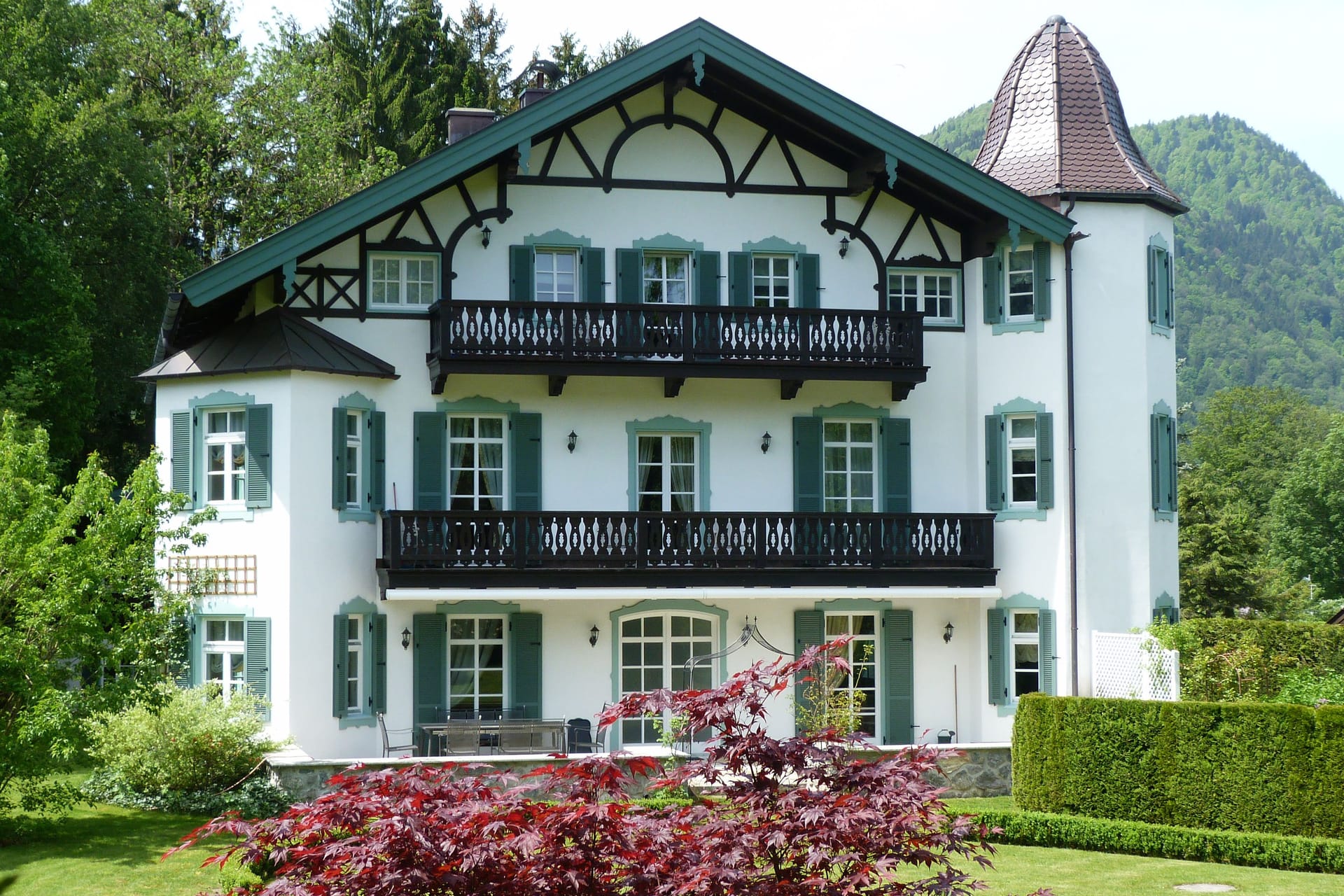 Das Hubertus-Schlössl in Rottach-Egern war einst Erholungsort für Michail Gorbatschow.