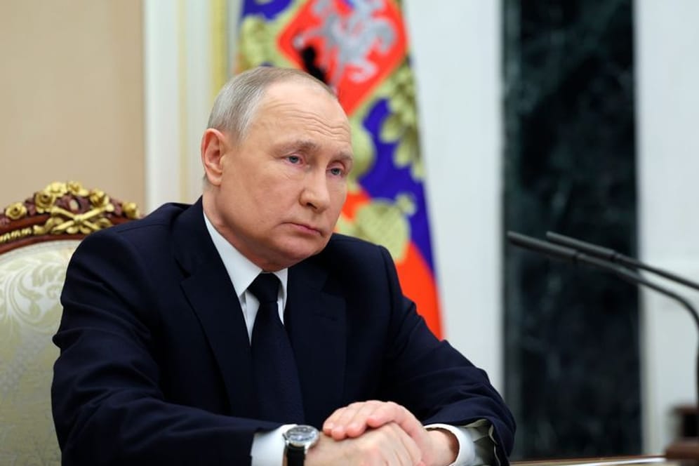 Wladimir Putin: Der russische Präsident will Atomwaffen in Belarus stationieren.