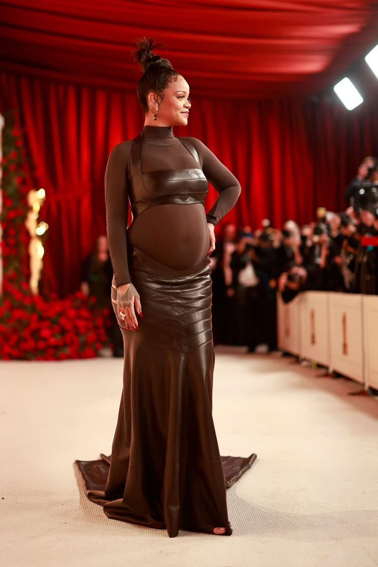 Rihanna vor der Verleihung.