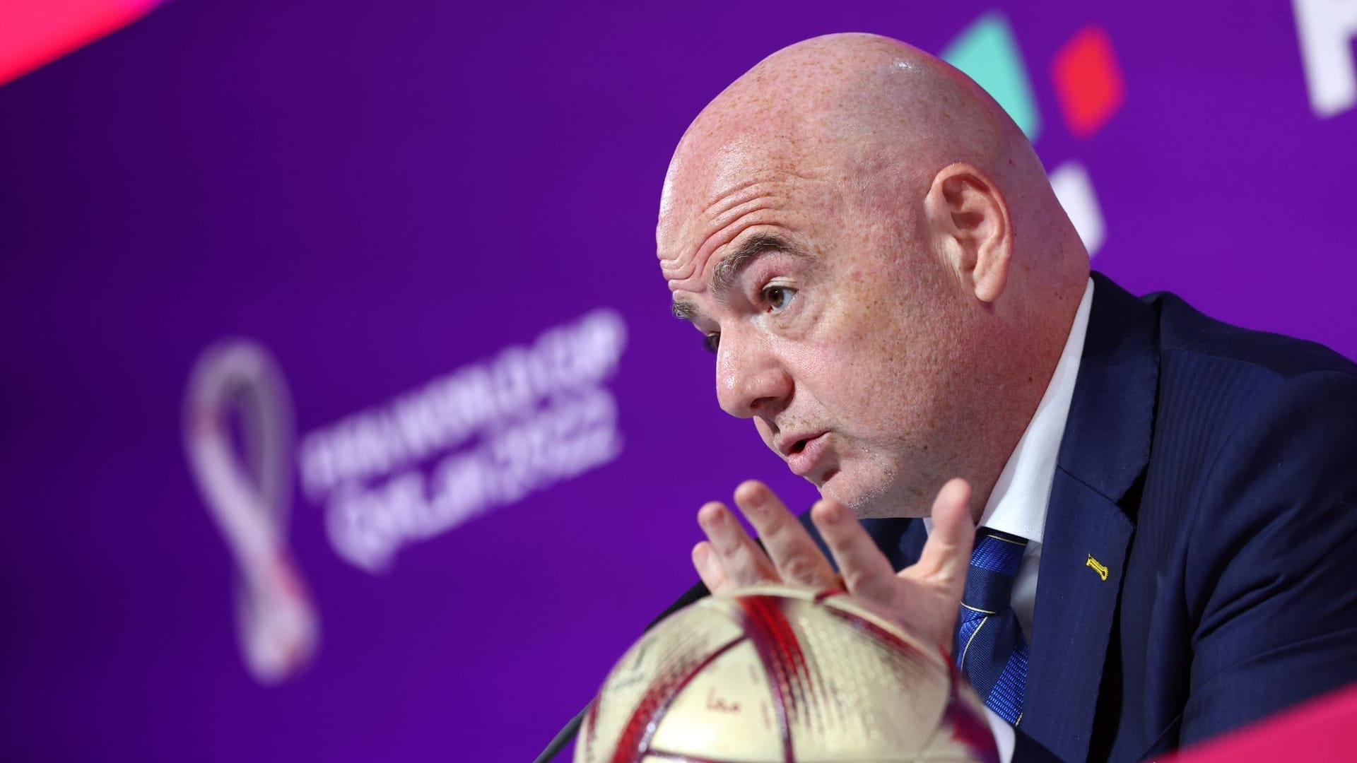 FIFA-Präsident Gianni Infantino FIFA-Präsident Gianni Infantino