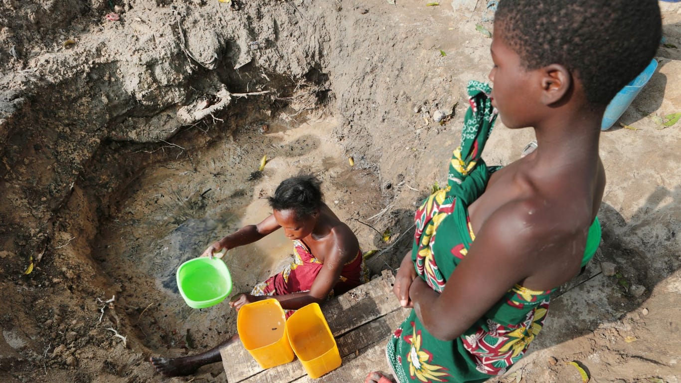 Trinkwasserknappheit in Afrika