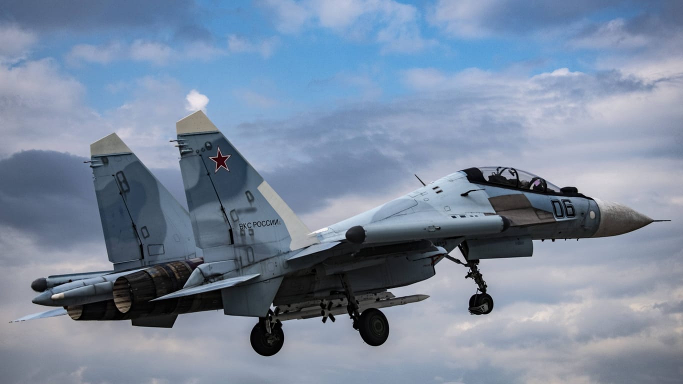 Su-35-Kampfjet der russischen Luftkräfte: Für den Iran seien Su-35-Flugzeuge "technisch akzeptabel".