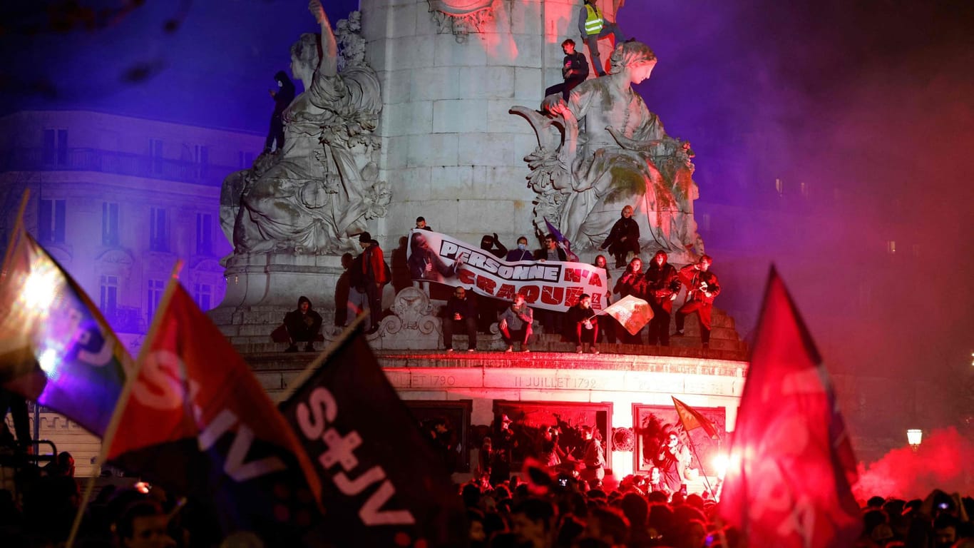 Proteste in Frankreich - Rentenreform
