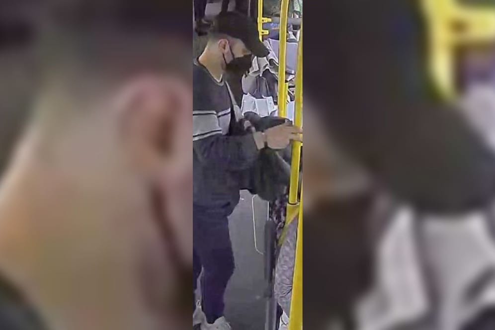 Wer kennt diesen Mann? Er soll eine Frau sexuell belästigt haben.