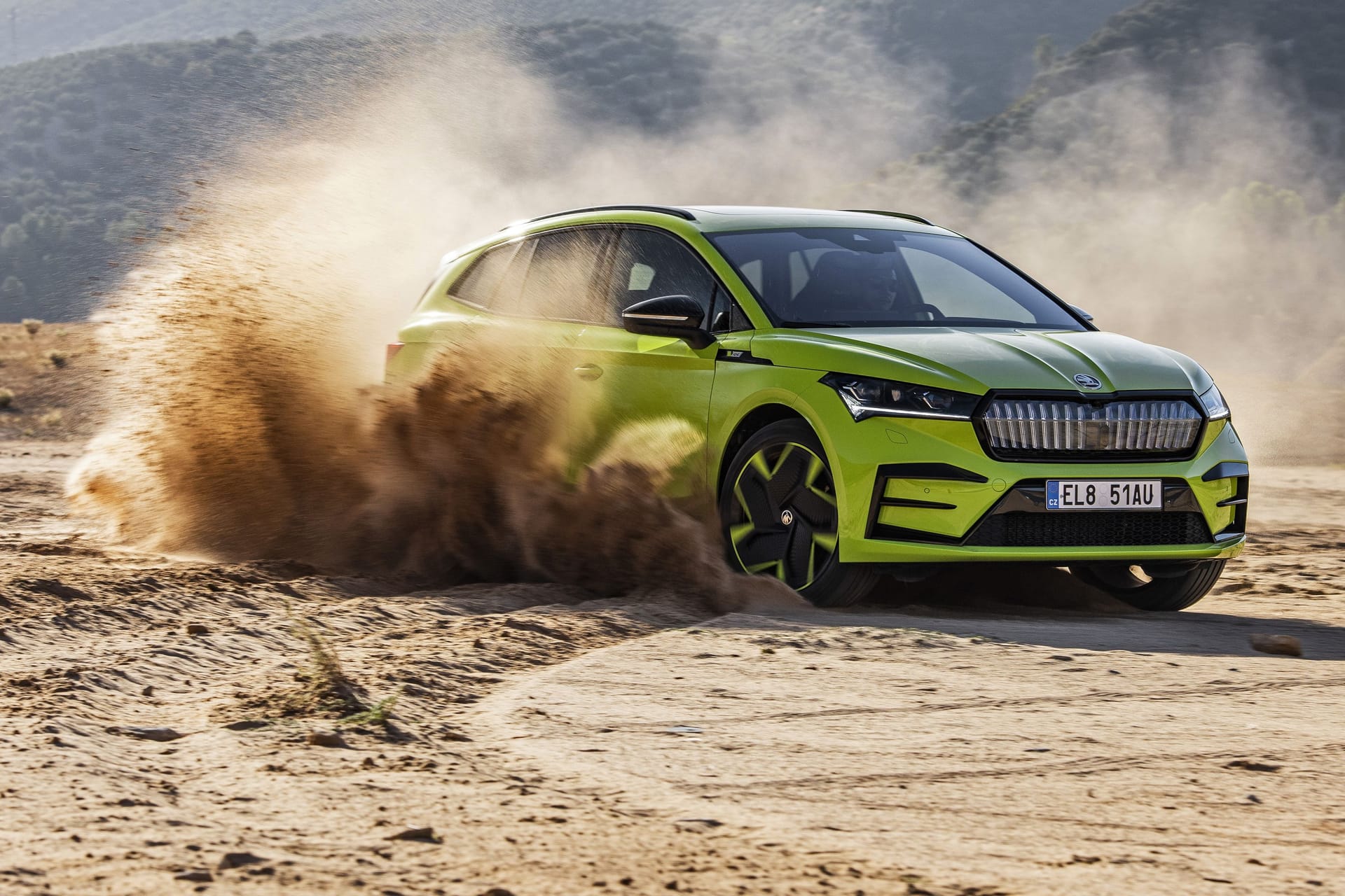 Skoda Enyaq RS iV: Das Elektro-SUV kommt im April auf den Markt.