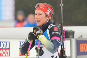 Sophia Schneider: Bei der WM in Oberhof zeigte sie eine solide Leistung.