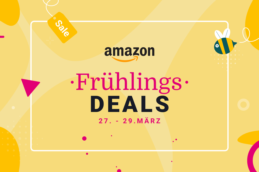 Sparen Sie heute bei den Frühlingsangeboten von Amazon bis zu 40 Prozent. Das sind die besten Deals von Samsung, Bosch und Co. am Mittwoch.