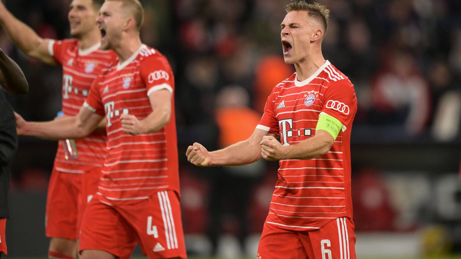 Der FC Bayern hat das Achtelfinal-Rückspiel in der Champions League gegen Paris Saint-Germain mit 2:0 gewonnen. Damit entschieden die Münchner das mit Spannung erwartete Duell nach dem 1:0-Hinspielsieg auch insgesamt für sich. Die Spieler des FC Bayern in der t-online-Einzelkritik.