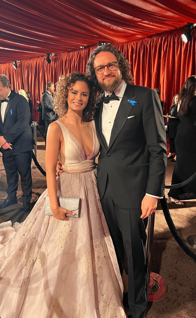 Nadija und Markus Frank bei den Oscars 2023