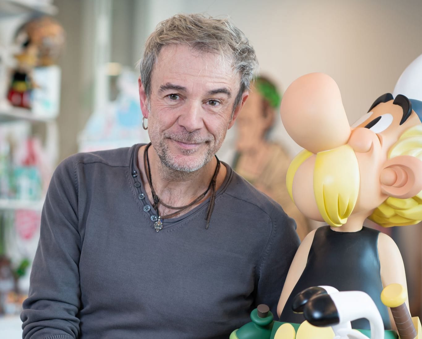 Fabrice Caro, mit Künstlernamen Fabcaro, ist der neue Autor der Asterix-Texte.