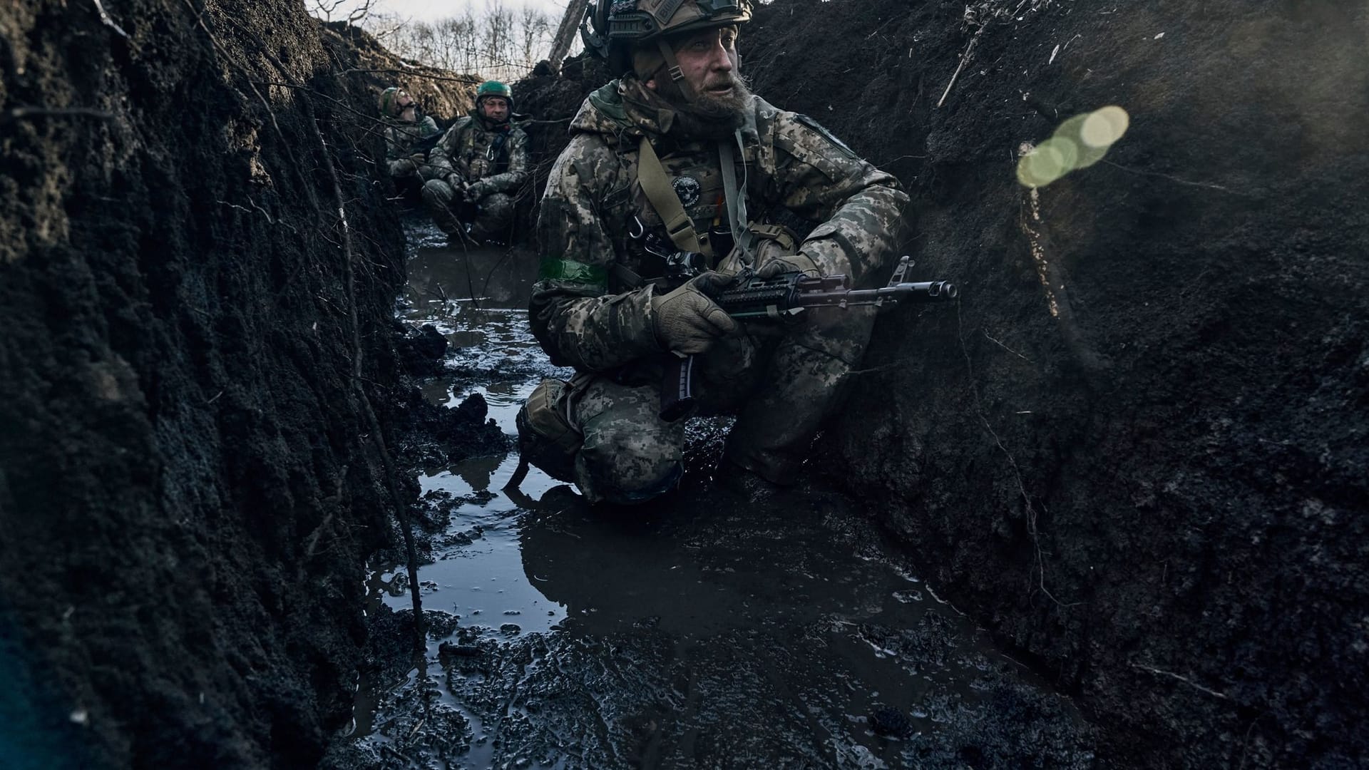 Soldaten in Bachmut