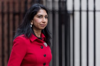Innenministerin Suella Braverman: Sie will das umstrittene Asylgesetz am Dienstag ins Londoner Unterhaus einbringen.
