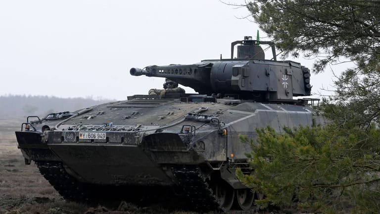 Schützenpanzer Puma: Dieses Fahrzeug ist gemeinsam von Rheinmetall und Krauss-Maffei Wegmann entwickelt worden.
