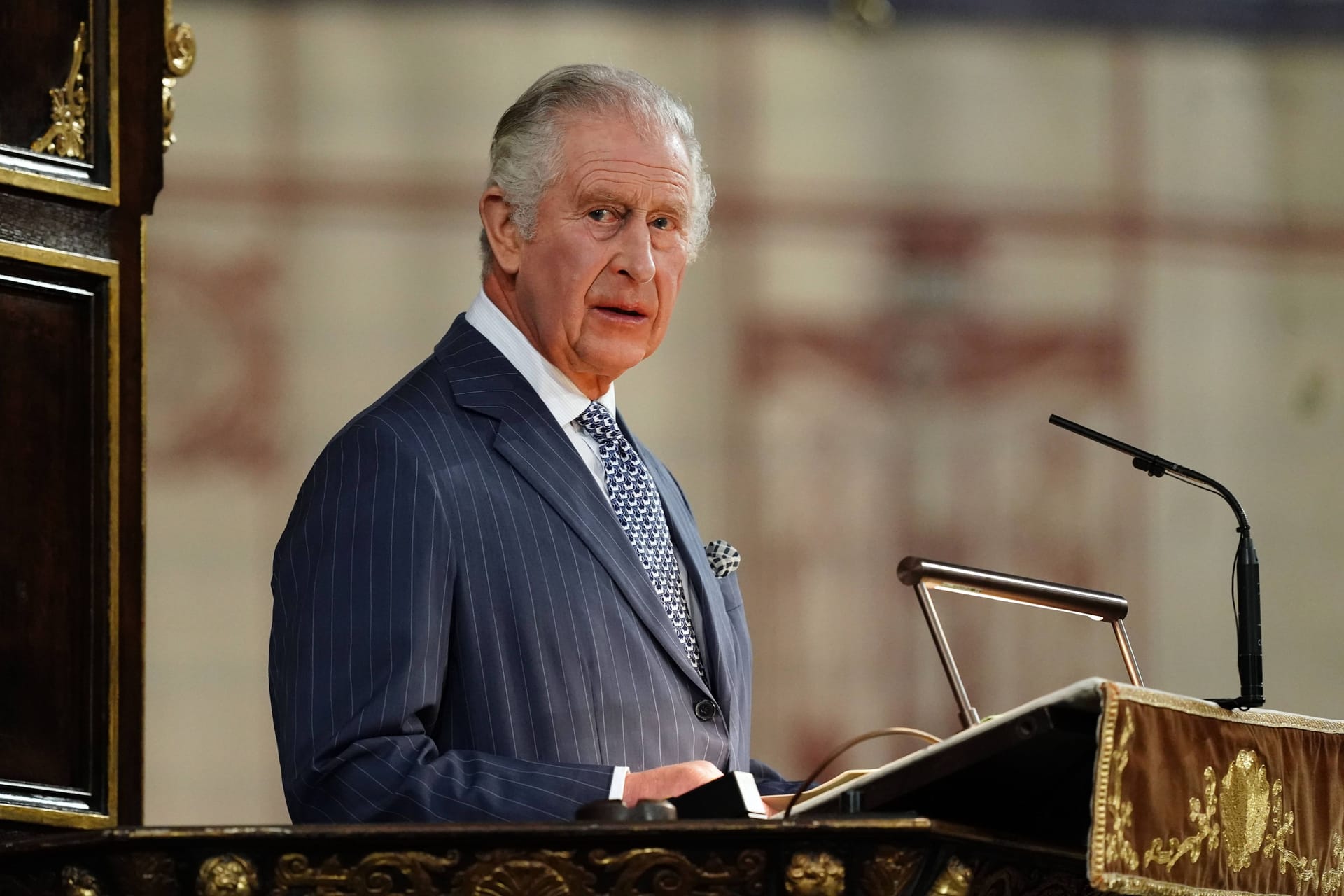 Charles III. (Archivbild): Der Monarch will bei seinem Besuch auch Berlinerinnen und Berliner treffen.