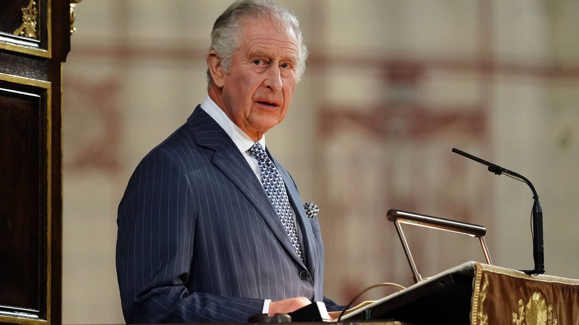 Charles III. (Archivbild): Der Monarch will bei seinem Besuch auch Berlinerinnen und Berliner treffen.