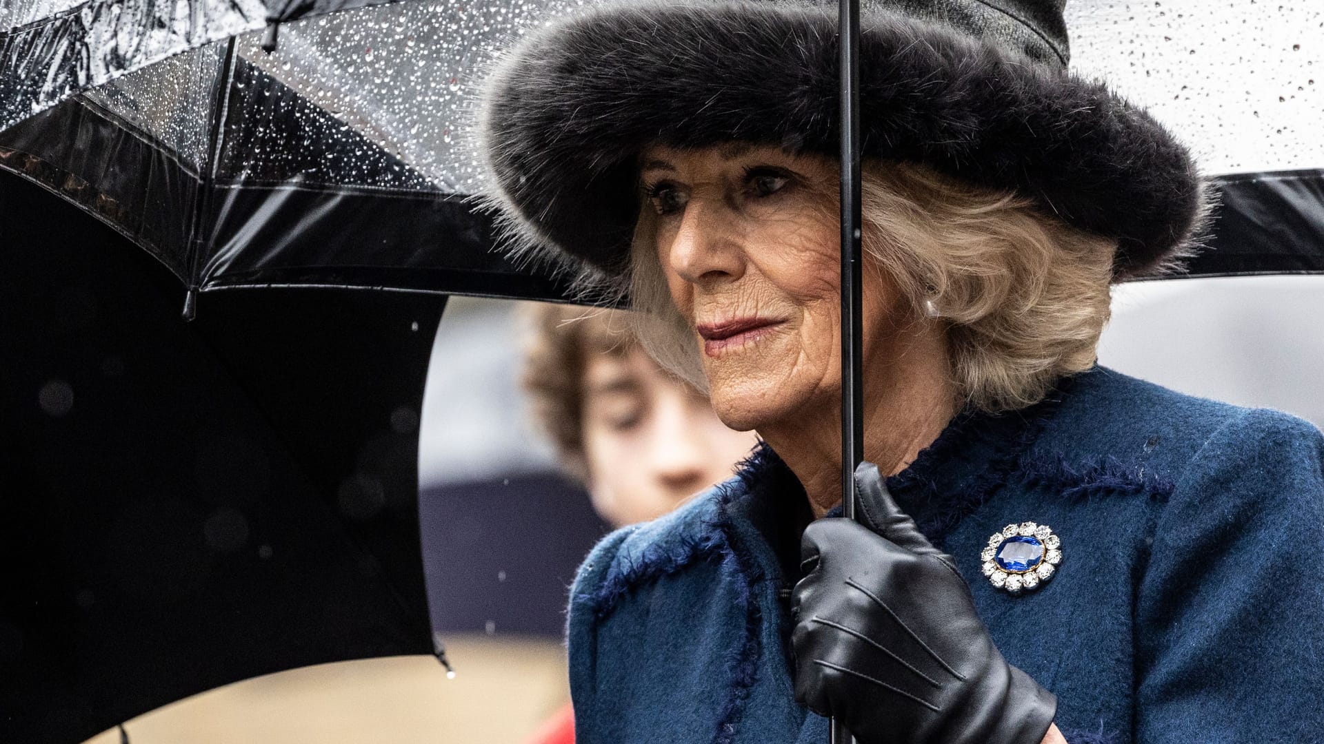 Königsgemahlin Camilla: Sie und König Charles besuchten am Freitag Hamburg.