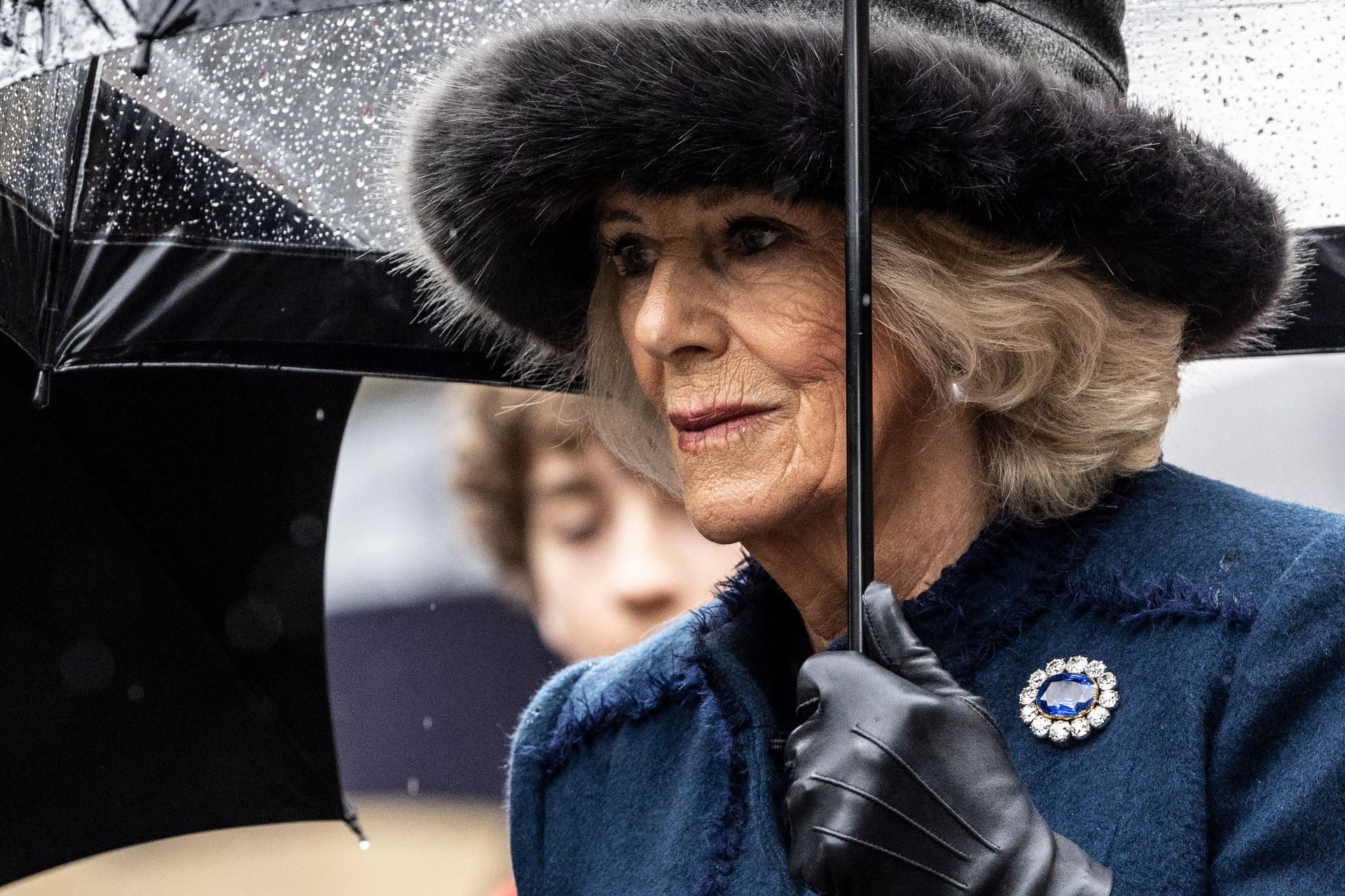 Königsgemahlin Camilla: Sie und König Charles besuchten am Freitag Hamburg.