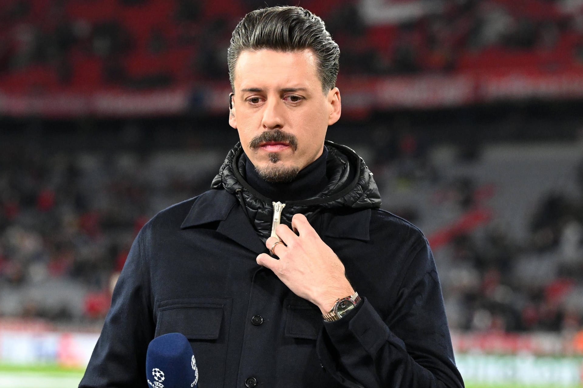 Sandro Wagner: Der frühere Bundesligastürmer ist seit 2020 Experte bei DAZN.