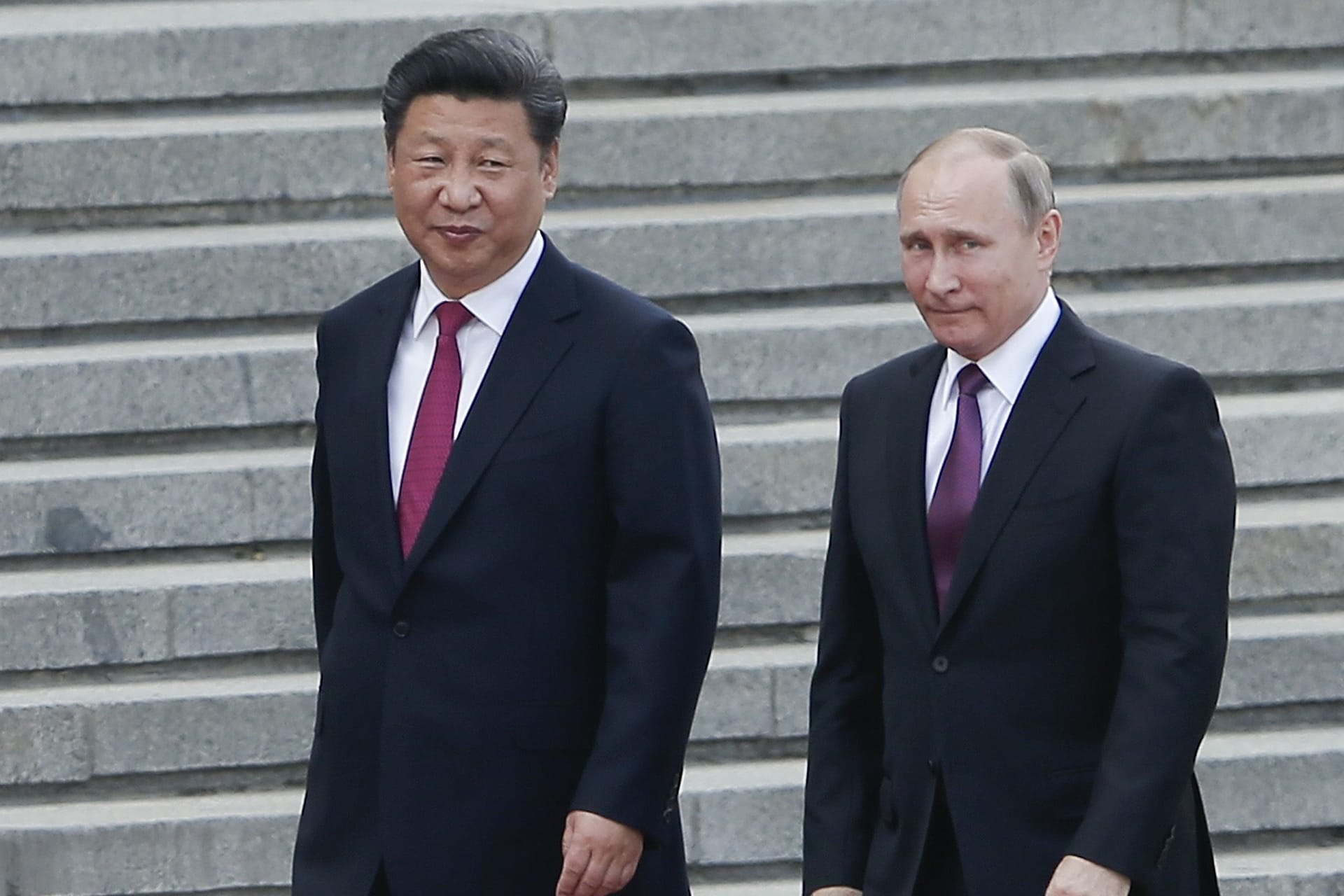 Peking, 20196: Der chinesische Präsident Xi Jinping empfängt seinen Amtskollegen Wladimir Putin. Nun ist Xi nach Moskau gereist.