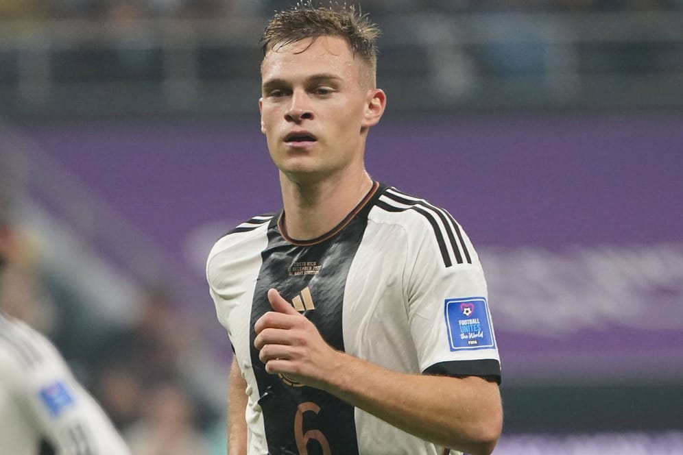 Joshua Kimmich, hier bei der WM 2022 in Katar: Der Nationalspieler ist in den kommenden Spielen Kapitän der DFB-Elf.