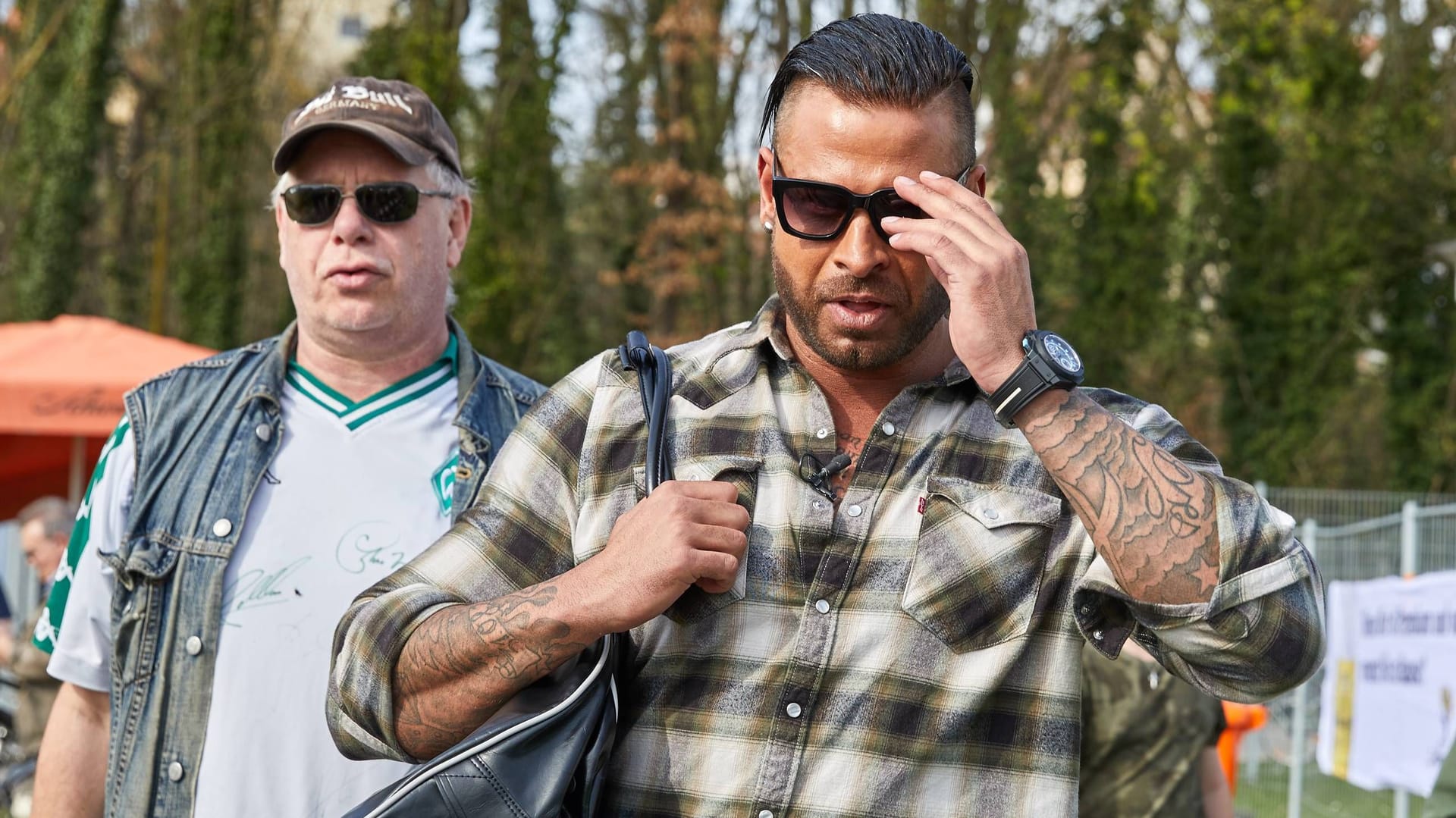 Tim Wiese auf einem Fußballplatz (Archivfoto): Der 41-Jährige wünscht sich eine Rückkehr in die Traditionsmannschaft von Werder Bremen.