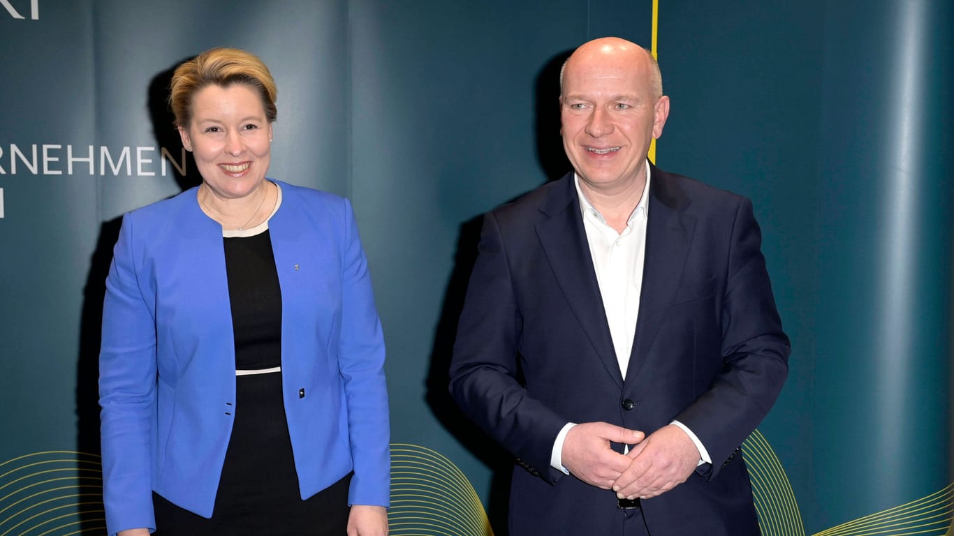 Franziska Giffey (SPD) und Kai Wegner (CDU): Die Koalitionsgespräche können jetzt offiziell beginnen.