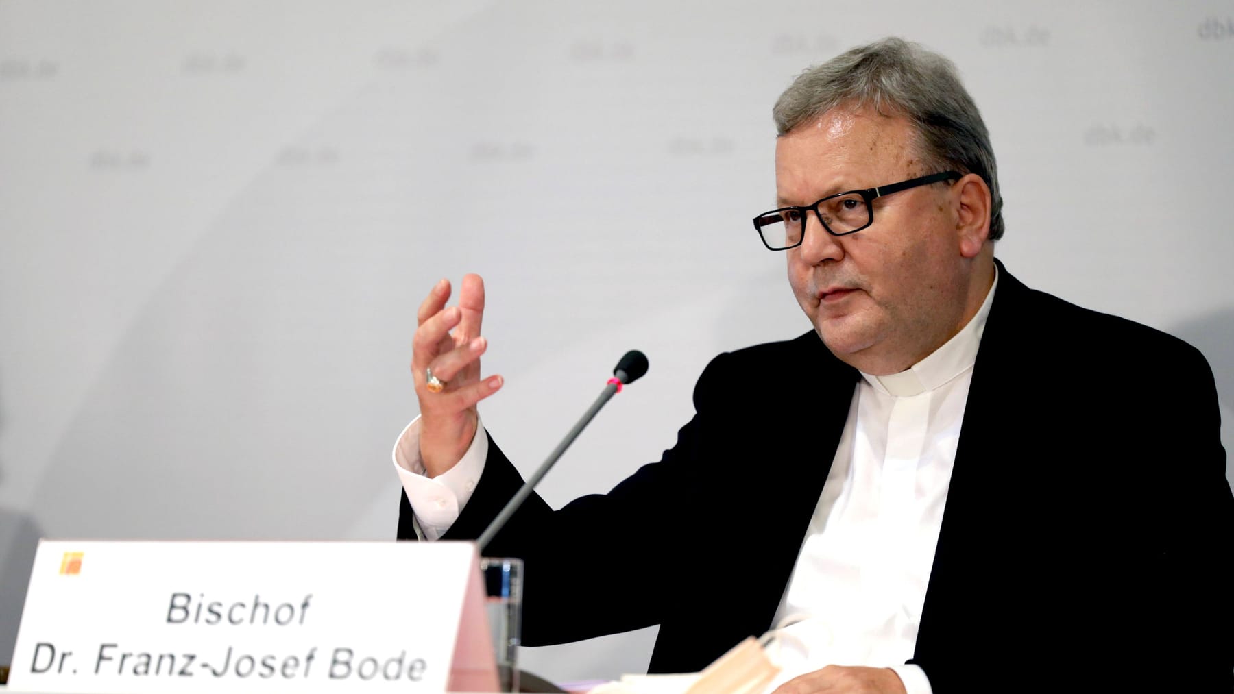 Papst Franziskus nimmt Rücktritt von Bischof FranzJosef Bode an