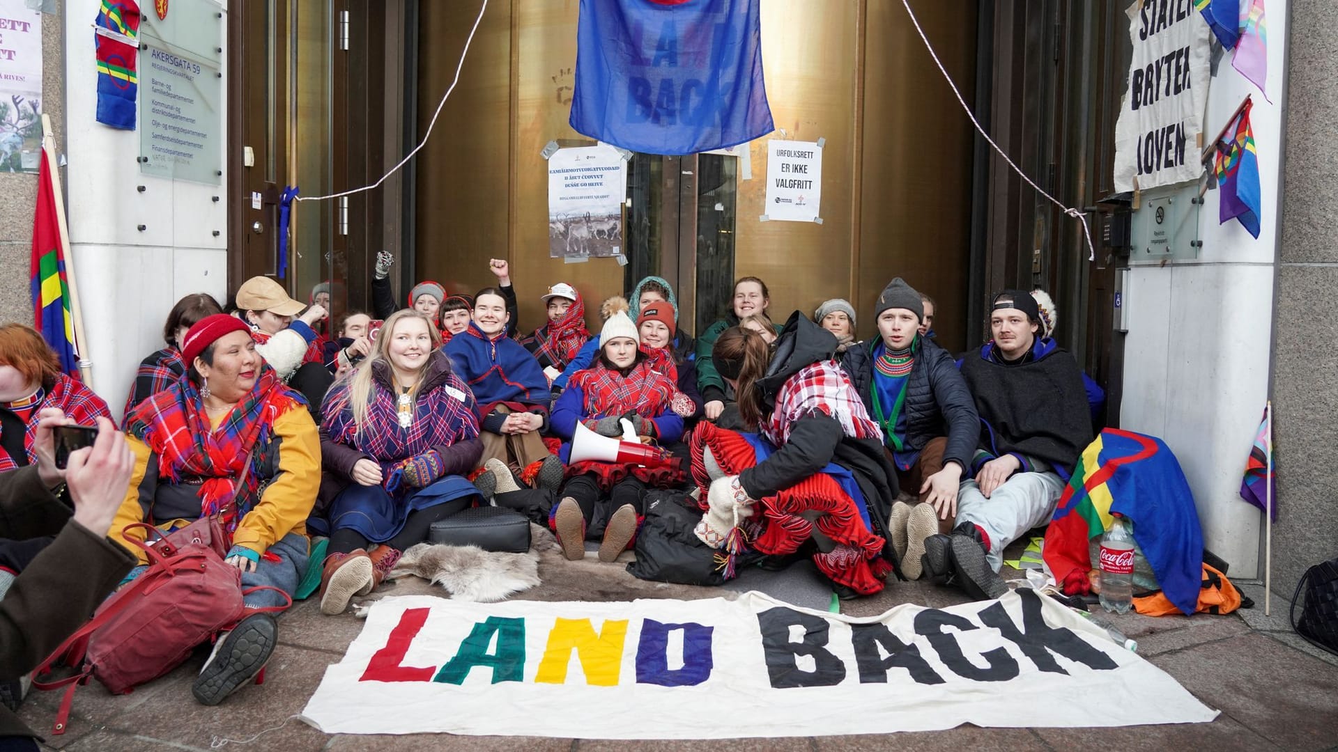 NORWAY-WINDFARM/PROTESTS