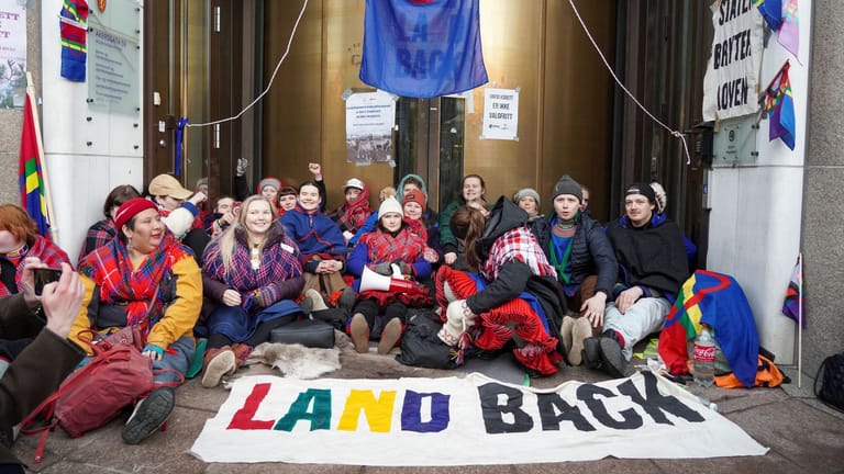 NORWAY-WINDFARM/PROTESTS