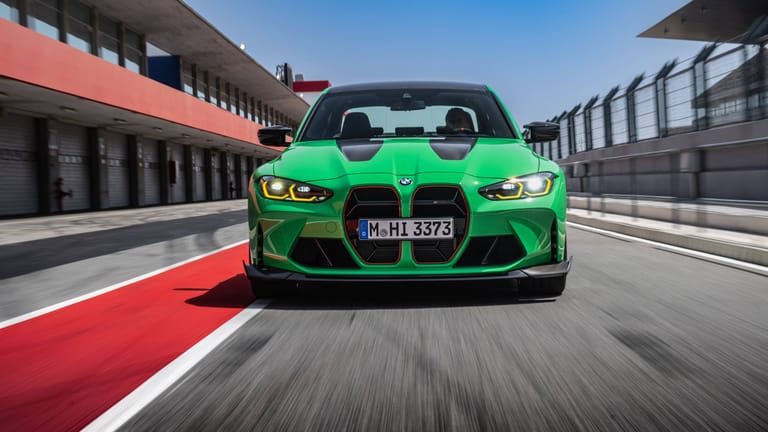 Der BMW M3 Competition (Symbolbild): Ein solches Auto fuhr der 30-Jährige als Firmenwagen.